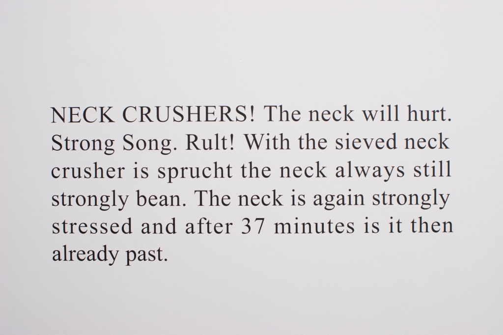 Daniel Andersson, Ohne Titel